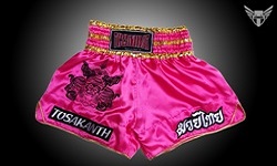 Tcombat Tosakanth 1.1 Muaythai Pink Shorts — Pink