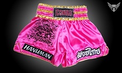 Tcombat Hanuman1.1 Muaythai Pink Shorts — Pink