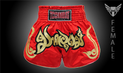 Tcombat Mahaaut Muay Thai Shorts — Red