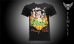 Tcombat Hanuman2 Muay Thai T-shirt — Black