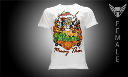 Tcombat Hanuman2 Muay Thai T-shirt — White